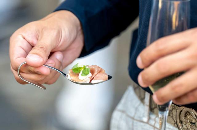 Diner bij kasteel Hoensbroek